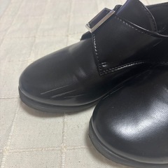 子供　シューズ　ブラック　フォーマル　ローファー　19cmの画像