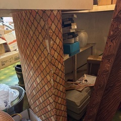 昭和店舗　カウンターテーブルの画像