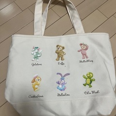 トートバッグ ディズニー ダッフィーの画像