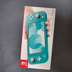 ニンテンドースイッチライト ターコイズ 箱付きの画像