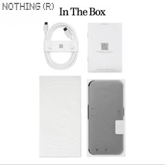 11/15のみ新品未開封 Nothing Phone (3a) 【ブラック】 8GB/128GB SIMフリーの画像