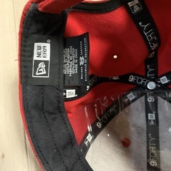 ❤️決まりました。ニューエラ　エンゼルスキャップ　帽子　少し形崩れありの画像