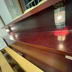 ダブルベットフレームとフランスベット社マットレスの画像