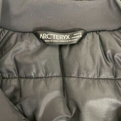 【正規品】ARC’TERYX アークテリクス カッパー メンズ 極美品 WINDSTOPPER 中綿 ジャケット ウィンドブレーカー 着用歴少 ブラック Y2416の画像