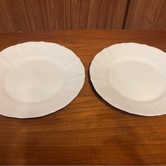 ノリタケ　白皿　2枚セット　大皿の画像