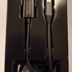 ★開封＆テストのみ!!USB Type C to HDMIミラーリングケーブル GH-HALTB3-BKの画像
