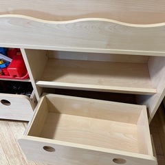 【お譲り先決定】絵本棚 おもちゃ収納の画像