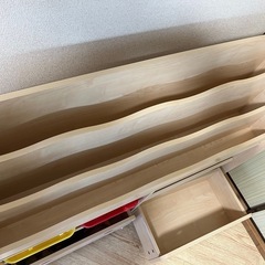 【お譲り先決定】絵本棚 おもちゃ収納の画像