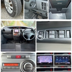 ★車検満タン2年★ ダイハツ　タント　カスタム　L375S ★ナビ、BT、TV、ETC付き★調子良好の画像