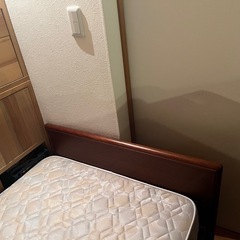 【美品】maruni マルニ木工　シングルベッドの画像