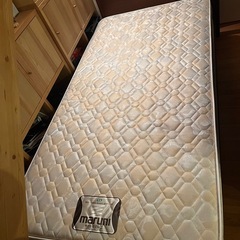 【美品】maruni マルニ木工　シングルベッドの画像