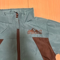 【80cm】ターコイズ　ジャンパーの画像