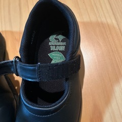 ムーンスター　黒靴　18cmの画像