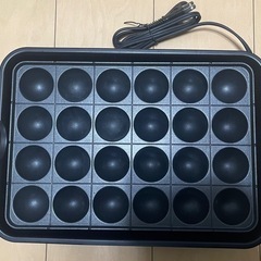 【美品】たこ焼き器　24個　たこ焼きプレートまの画像