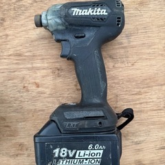 【別府市】Makita TD155D インパクト ＋ 18V ブラシレスディスクグラインダー ＋ 互換デュアル急速充電器 セット 動作品の画像