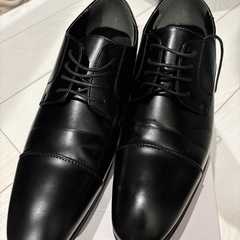 【ほぼ新品】革靴　26.5cmの画像