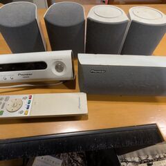 【引取限定】Pioneer 5.1ch サラウンドシステムの画像