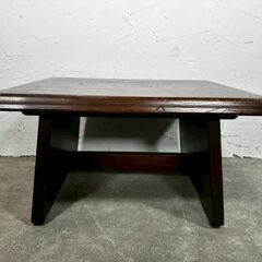 『karimoku』カリモク ローテーブル サイドテーブル ナイトテーブル 踏台 踏み台 RWcen41の画像