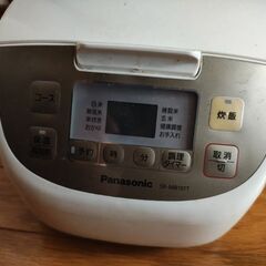 Panasonic炊飯器＆Tigerホットプレート無料の画像