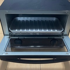 【美品】トースター　2024年　ｱｲﾘｽｵｰﾔﾏ 黒色の画像