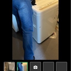 （決定済み） Panasonic製 洗濯機（2020年製）の画像