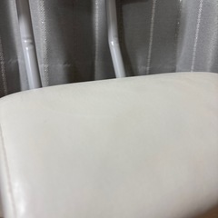 綺麗です白い椅子の画像