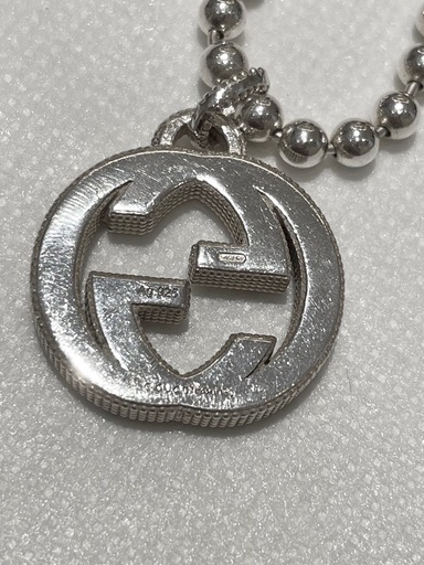 【正規品】GUCCI ネックレス ボールチェーンペンダント