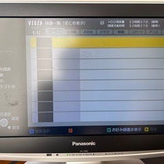 【動作確認済】テレビ　Panasonic VIERAの画像