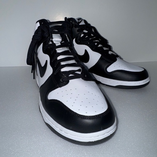 ナイキ 新品箱付ダンクHiレトロ メンズパンダスニーカー