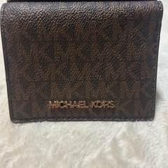 マイケルコース　三つ折り財布　新品未使用品の画像
