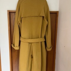 日本製　KAPITAL ウール 100% コート　マスタード イエローの画像