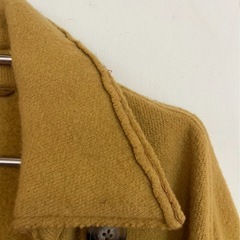 日本製　KAPITAL ウール 100% コート　マスタード イエローの画像