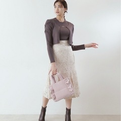 JILL BY JILLSTUART シャギー トートバッグの画像