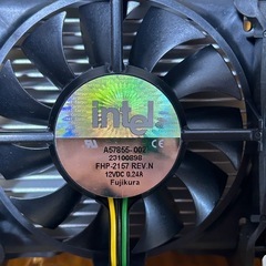 intel CPUクーラー　ジャンクでの画像