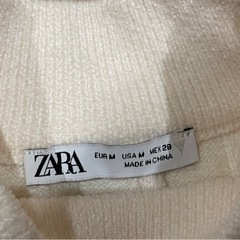 ZARA 半袖ニットの画像