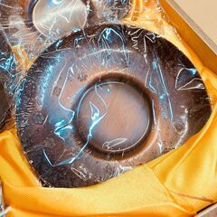 万葉堂本舗　純銅製 茶托茶箕揃の画像