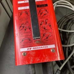 水道凍結　電気解氷機の画像