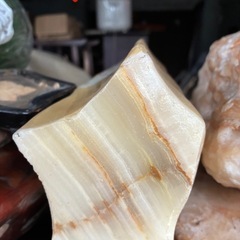オニキス メノウ アゲート 原石 自然石 天然石 置物  鑑賞石の画像