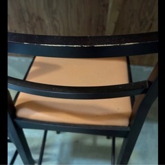 カウンターチェア　2脚セットの画像