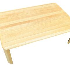 木製 折りたたみ ローテーブル 長方形 リビング 座卓 テーブル  900×600×320 RT-9060 ①の画像