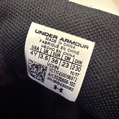 【美品】UNDER ARMOUR アンダーアーマー バスケットシューズ 23cmの画像