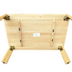 木製 折りたたみ ローテーブル 長方形 リビング 座卓 テーブル  900×600×320 RT-9060 ①の画像