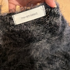 me+em select オフショルダー ニットの画像