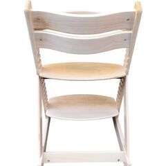 木製 ベビーチェア キッズチェア 子ども用イス 高さ調整の画像