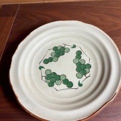 レトロなお皿　5枚セットの画像