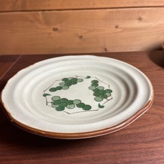 レトロなお皿　5枚セットの画像