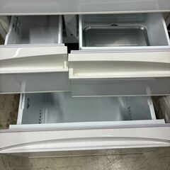 ★中古品 TOSHIBA 東芝ノンフロン冷凍冷蔵庫 GR-P41GXV(EW) 2019年製♪♪の画像