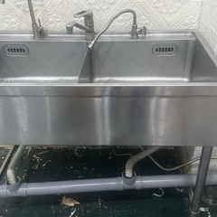二口シンクの画像