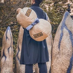 NARUTO　ニジゲンノモリ　忍里　限定　我愛羅の瓢箪風リュックの画像