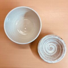信楽陶苑 茶碗・小鉢・箸 5組の画像